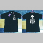 Punk Rock Lebka polokošela s rôznofarebným lemovaním okolo límčekov a rukávov na výber podľa vášho želania!